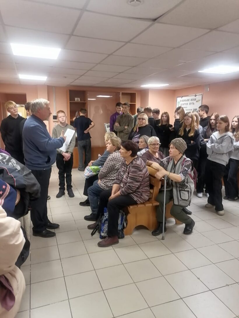 Первая экскурсия на новой выставке